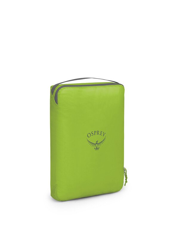Osprey Ultralight Packing Cube Large - Lime Green | Travel Organizer for Suitcases & Backpacks | Perfect for Camping, Hiking & Business Trips