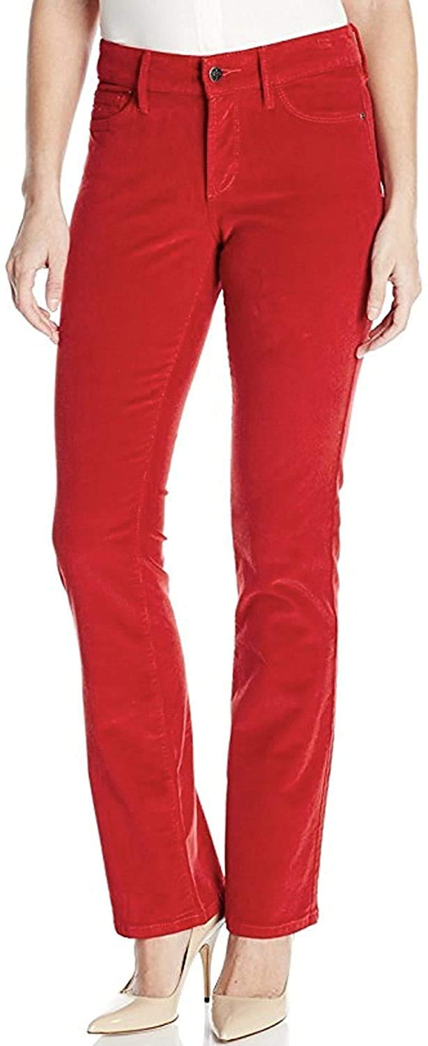 NYDJ Women's Petite Marilyn Straight Leg Jeans - Comfortable Stretch Denim Pants for Work & Casual Wear