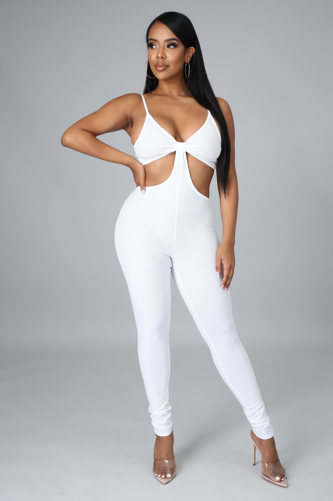 Laurel Jumpsuit for Women - Elegant White Romper with Pockets | Perfect for Summer Outfits, Beach Vacations & Casual Wear