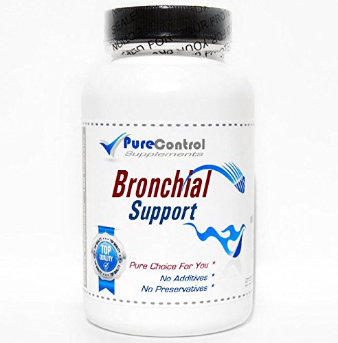 PureControl Supplements Bronchial Support Capsules - 180 Count, All-Natural Respiratory Health Support for Lung Function & Breathing Comfort - Ideal for Allergy Season, Cold Weather & Active Lifestyles
