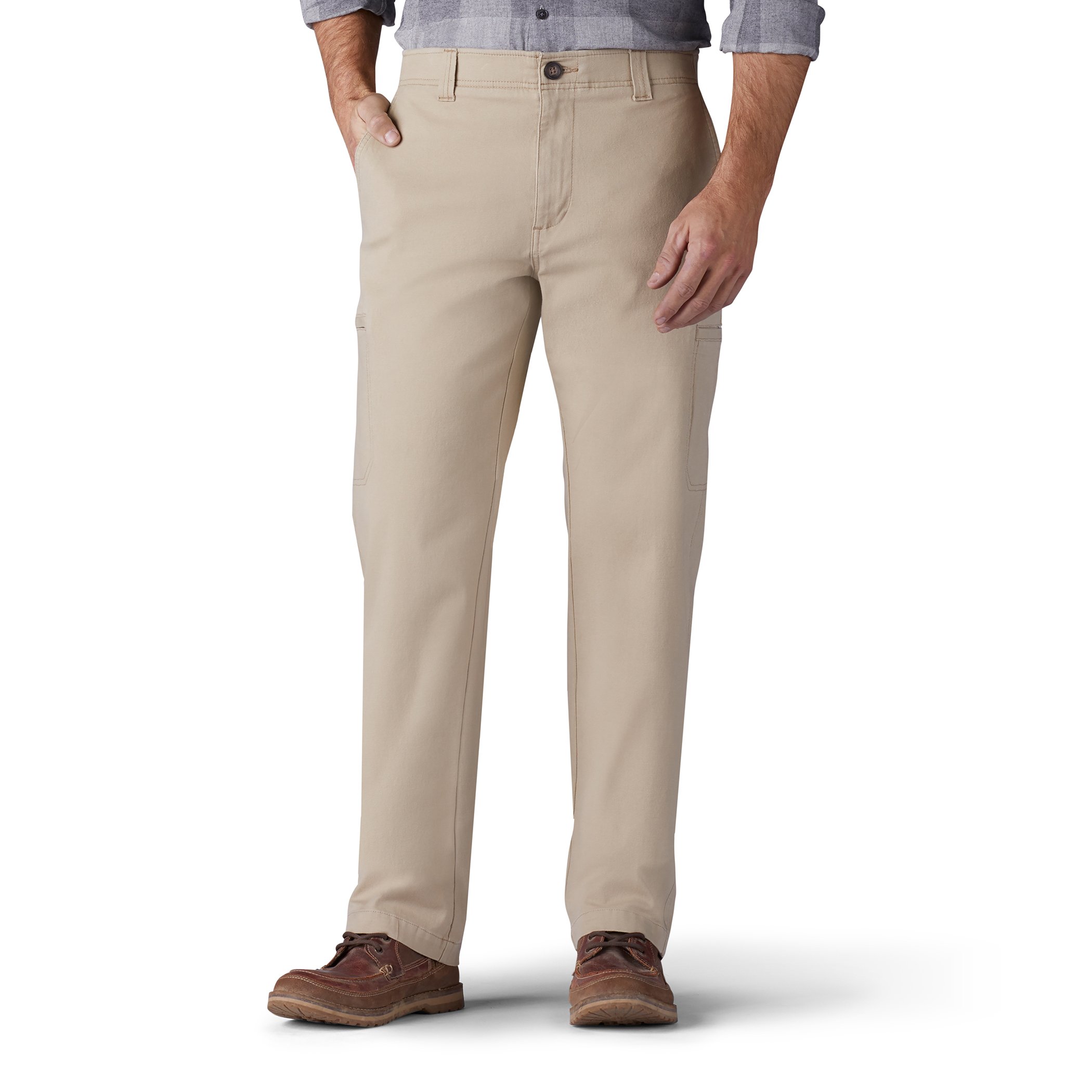 Lee Men's Big & Tall Performance Series Extreme Comfort Cargo Pants - Durable Work Pants for Construction, Hiking & Outdoor Activities