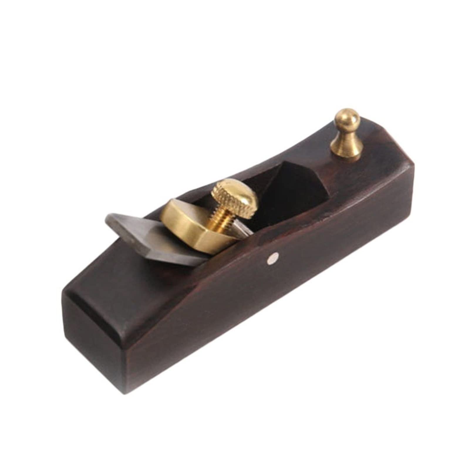 Mini Wood Hand Plane - Easy to Use Ebony Woodworking Tool, Durable Angle Plane for Luthiers, Violin Making & Carpentry | Perfect for Fine Woodworking, Instrument Repair & DIY Projects