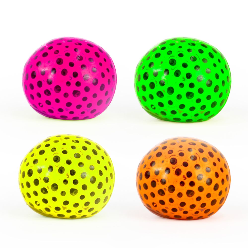 Beadz Alive Ball - Fun & Squishy Sensory Stress Relief Toy for Kids & Adults - Perfect for Anxiety Relief, Fidgeting, and Sensory Play at Home, School, or Office