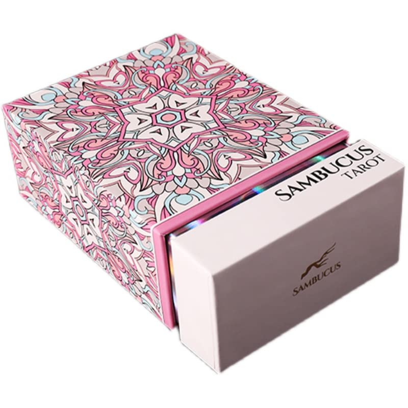 Premium Black Core Tarot Cards - Rose Themed Playing Cards for Divination, Board Games & Party Entertainment | Perfect for Psychic Readings, Game Nights & Social Gatherings