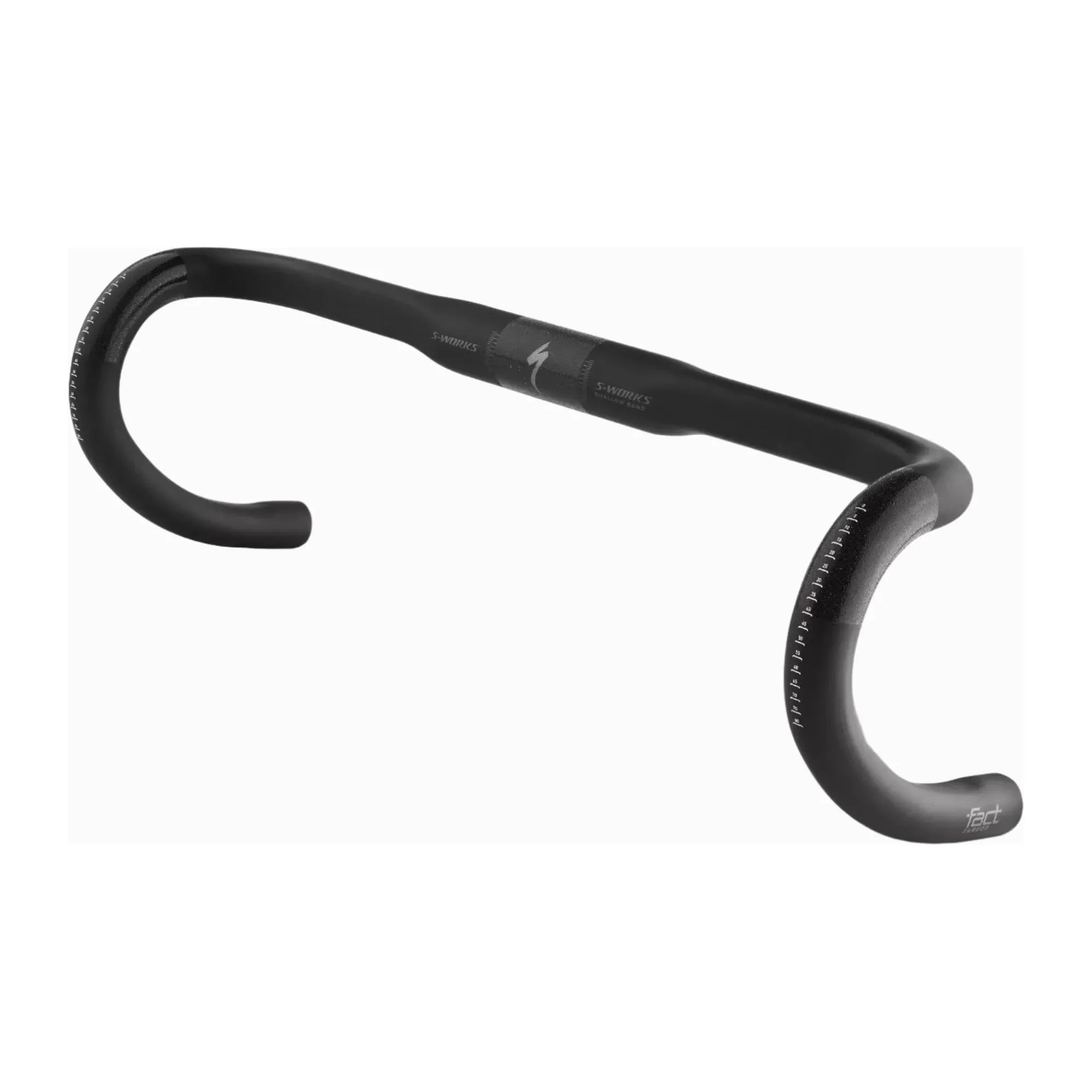 Specialized S-Works Shallow Bend Carbon Road Bike Handlebars - Lightweight & Aero for Racing & Performance Cycling
