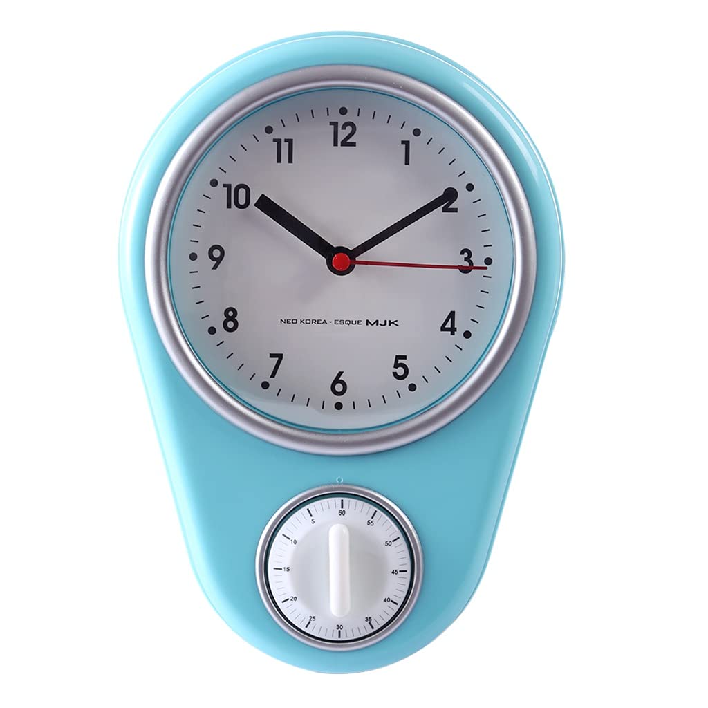 WYBFZTT-188 Digital Kitchen Timer with Loud Alarm - Countdown Clock for Cooking, Baking & Home Decor (Blue) - Perfect for Kitchen, Office & Classroom Use
