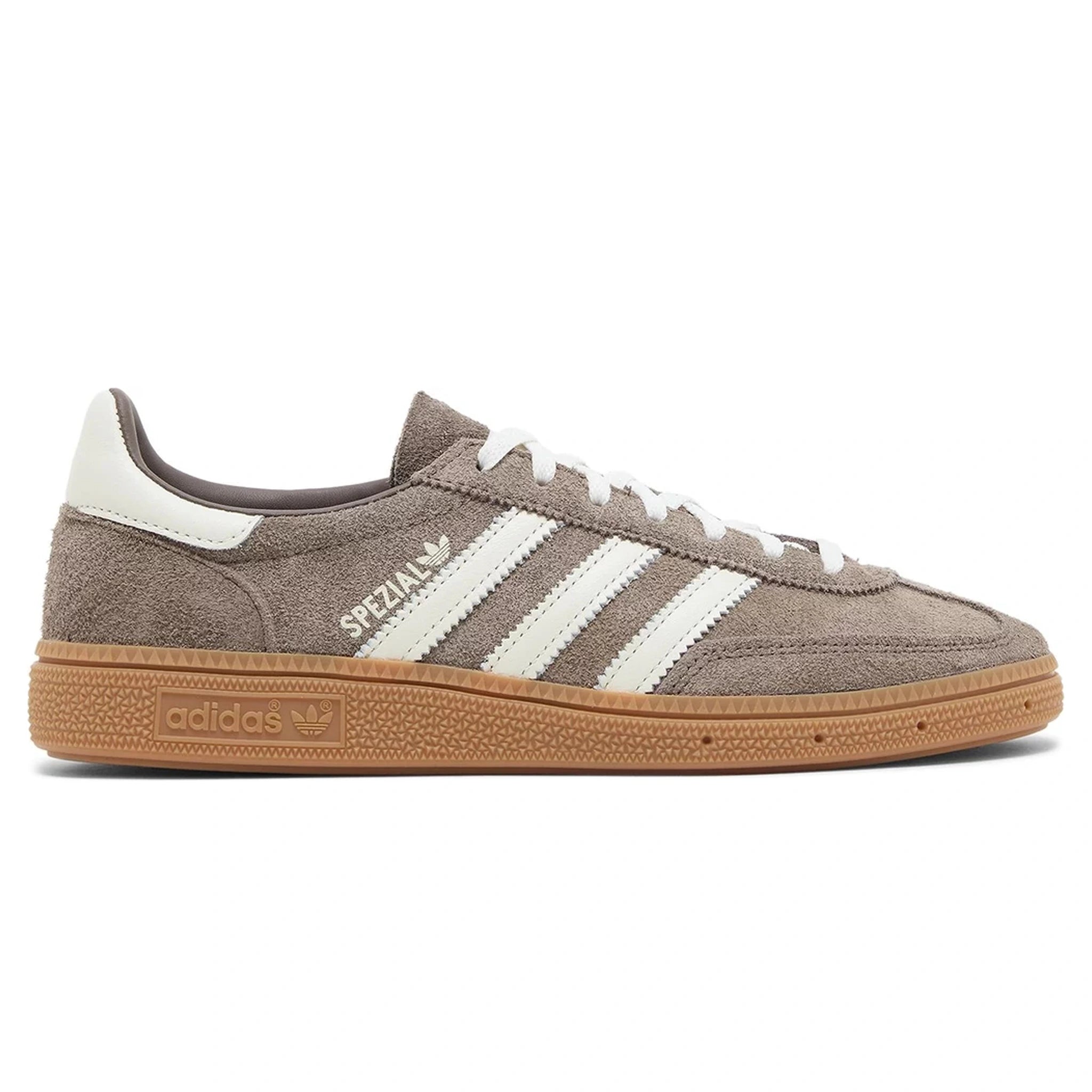 Adidas Handball Spezial Women's Sneakers - Earth Strata Gum Color - Retro Style Court Shoes for Women - Perfect for Handball, Streetwear & Casual Fashion