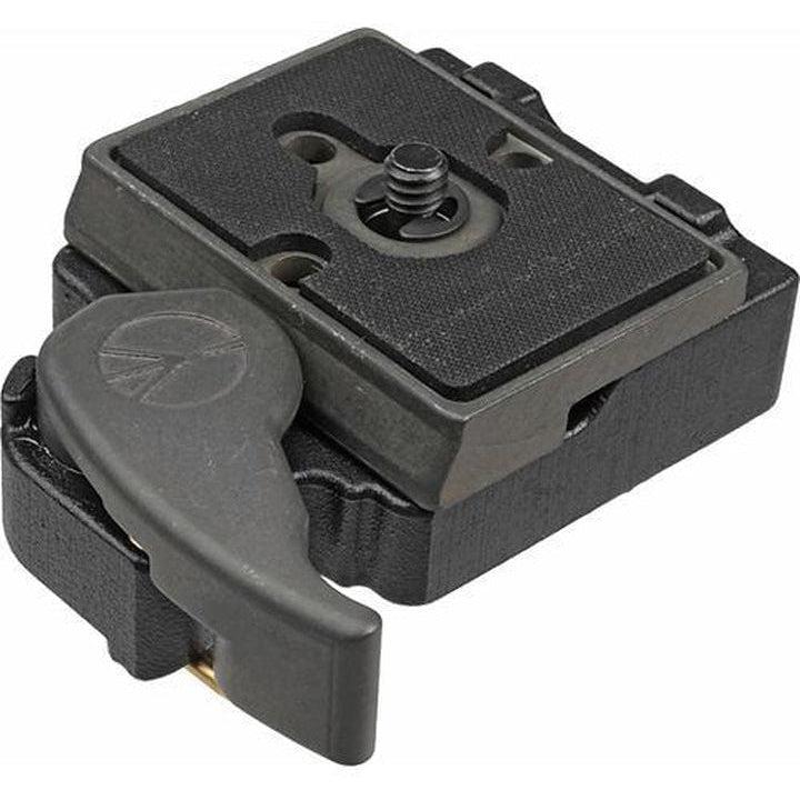 Manfrotto 323 Quick Release Rectangular Plate Adapter for Camera Tripods - Perfect for Photography & Videography Equipment Mounting