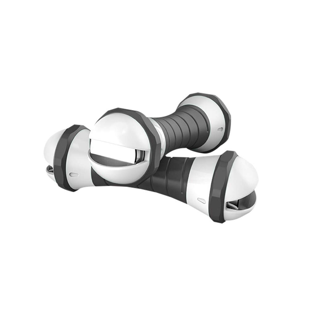 iLOOSKR Adjustable Dumbbell Set 4.4-8.8 lbs - Portable Home Gym Equipment for Men & Women - Self-Adjusting Detachable Weights for Strength Training, Full Body Workout, and Home Fitness