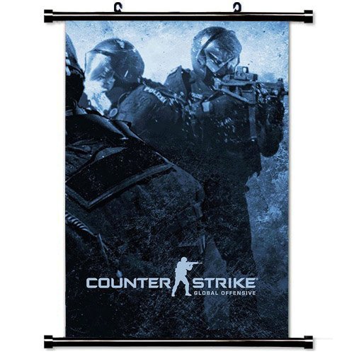 CS:GO Wall Poster 23.6x35.4 Inch - Stylish Gaming Room Decor