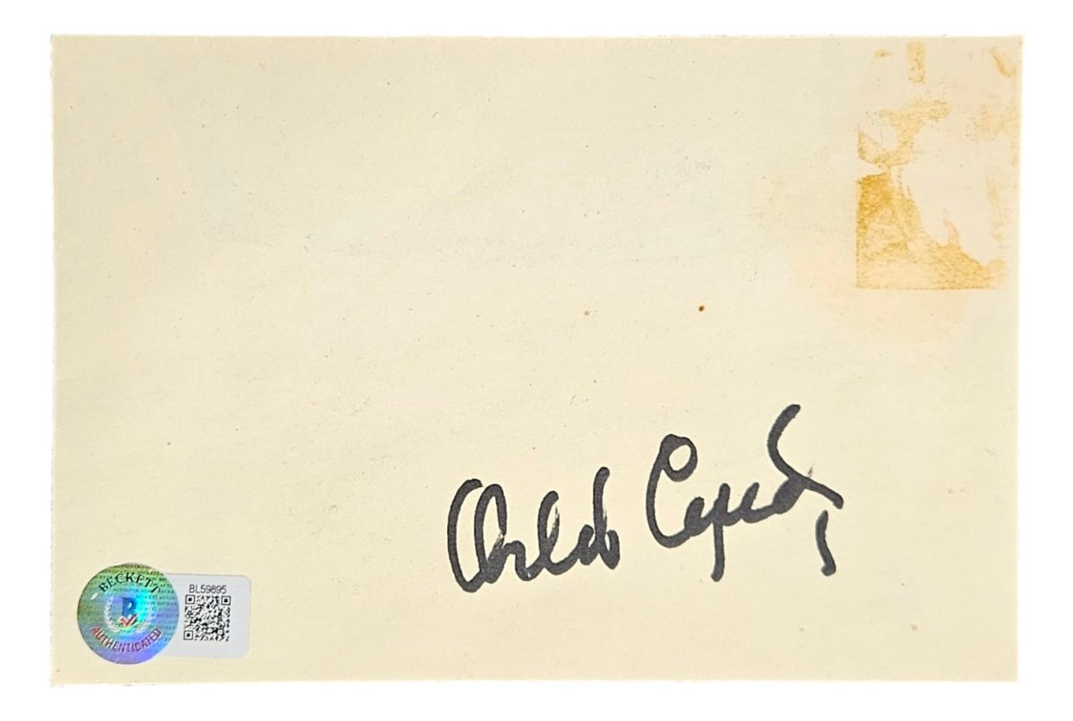 Orlando Cepeda Autographed San Francisco Giants Envelope - BAS BL59895 - Perfect for Baseball Memorabilia Collectors & Sports Fans