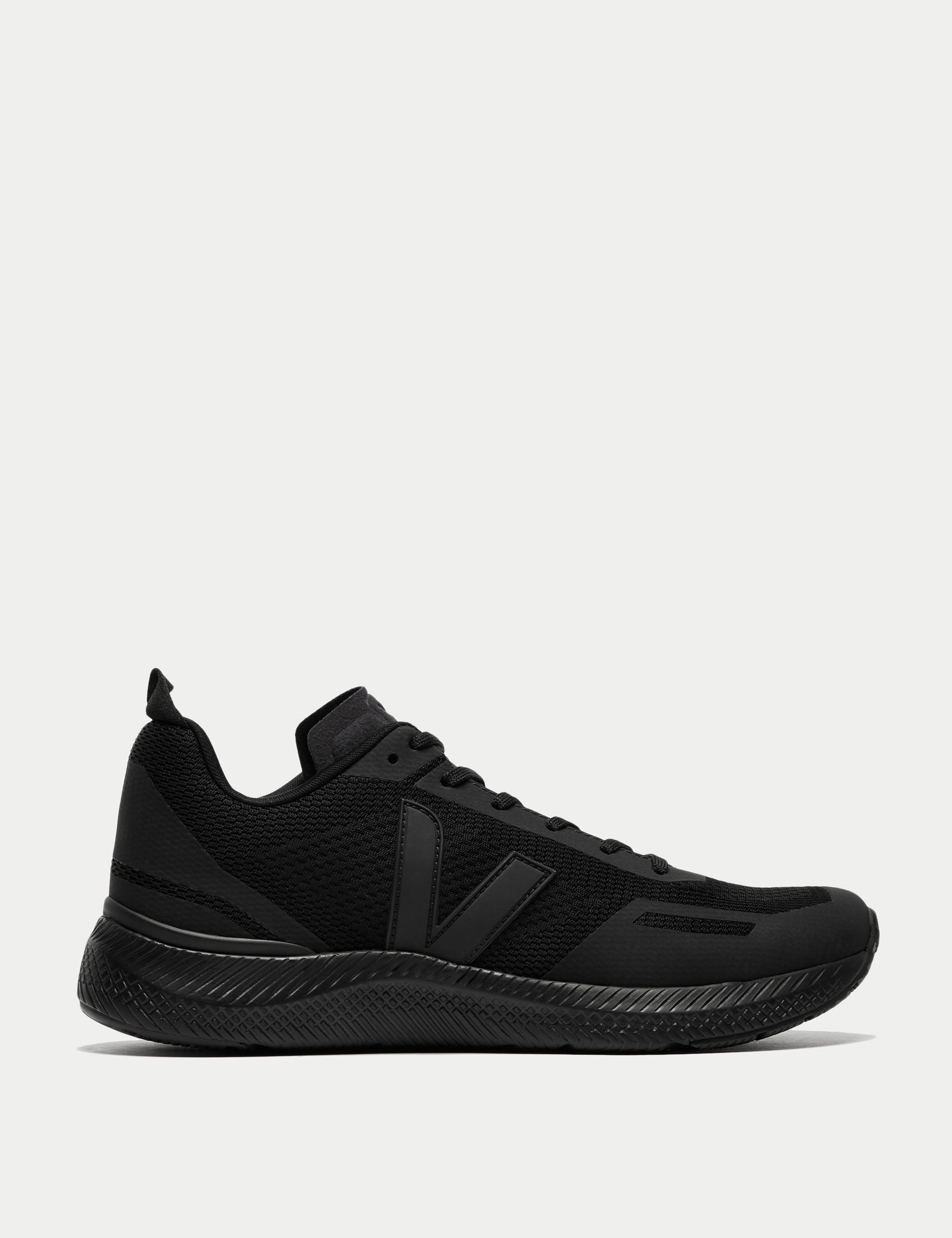 Impala Engineered Mesh Full Black Sneakers - Lightweight Breathable Running Shoes for Men & Women - Perfect for Gym, Workout, and Casual Wear