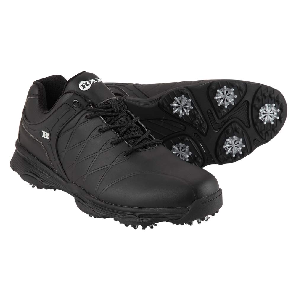 RAM Golf FX Tour Men's Waterproof Golf Shoes - Lightweight, Durable & Comfortable for All-Weather Performance on the Course