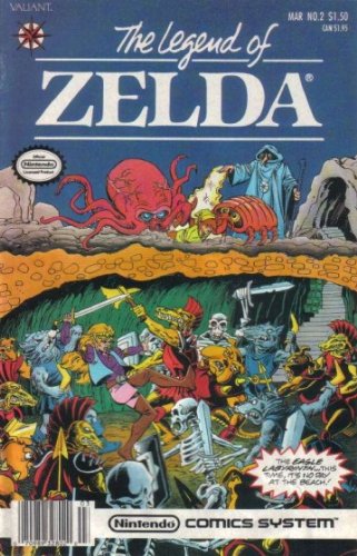 The Legend of Zelda 2 Nintendo Comics System Valiant - $1.50 Variant Cover (Volume 2) | Classic Video Game Collectible for Fans & Comic Enthusiasts | Perfect for Display, Gifts & Nostalgic Gaming Collections
