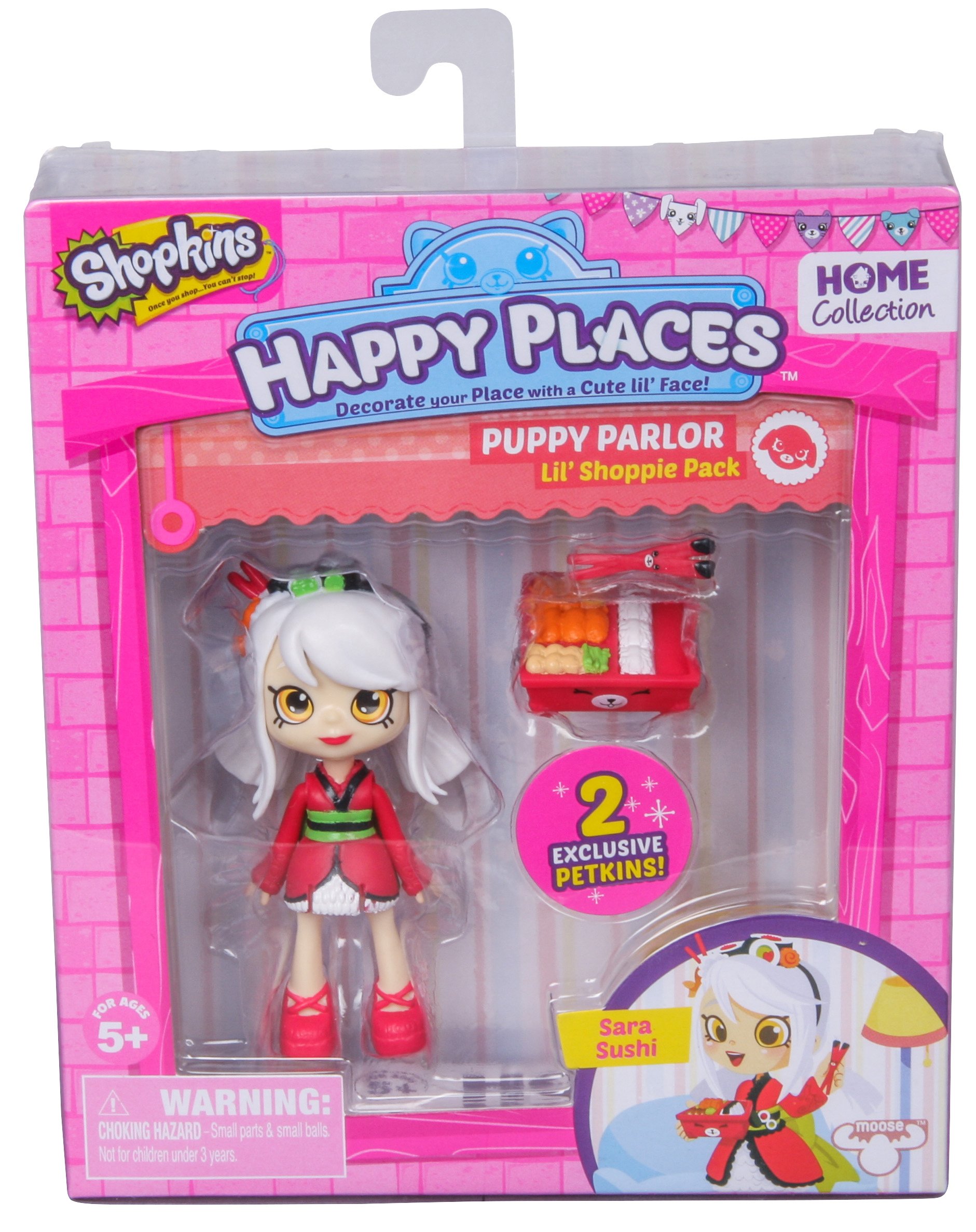 Shopkins Sara Sushi Doll - Perfect for Kids' Playtime & Collecting