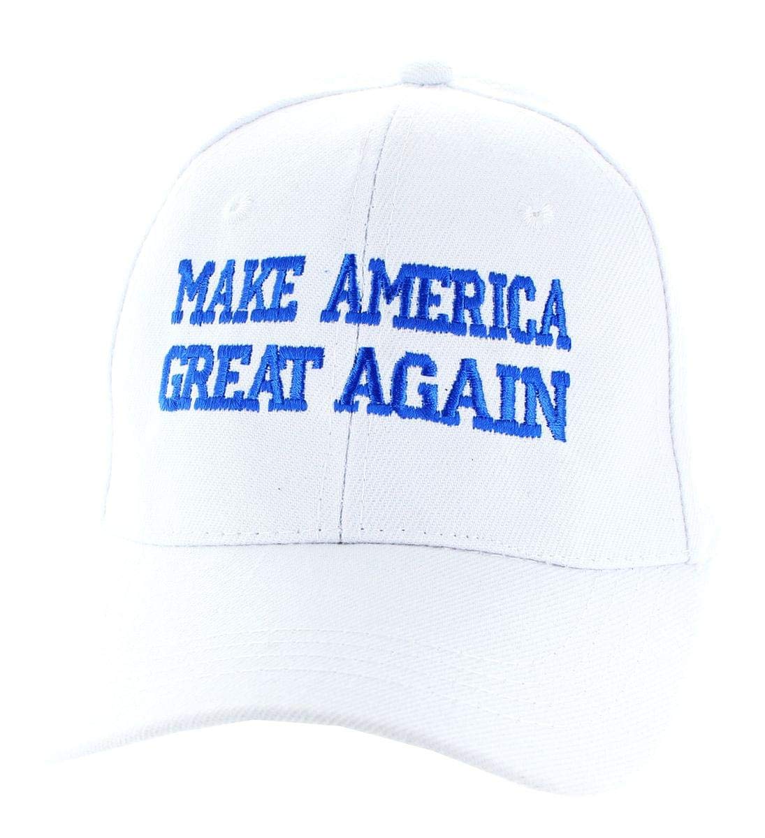 Donald Trump 2016 'Make America Great Again' White Baseball Cap - Official MAGA Campaign Hat for Political Supporters, Patriotic Events & Conservative Rally Accessories