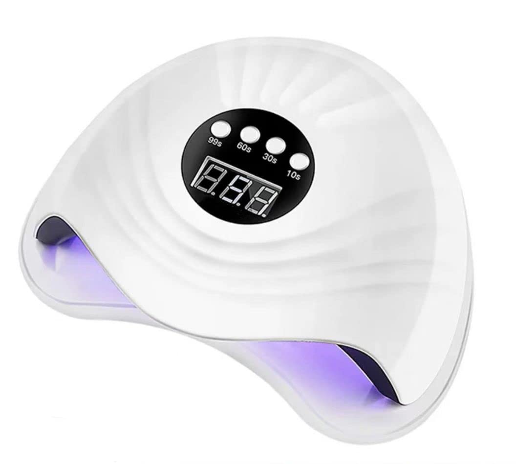 Professional JYYBN UV LED Nail Lamp - 48W Gel Polish Dryer with 4 Timer Settings, Smart Curing Light for Salon & Home Use | Perfect for Manicures, Pedicures & Nail Art Designs