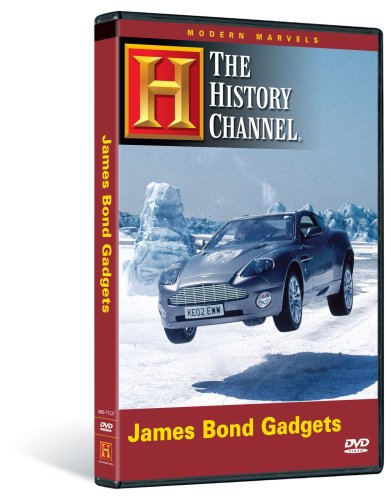Modern Marvels: James Bond Gadgets - History Channel DVD | Spy Tech Collection | Perfect for Movie Nights & James Bond Fans
