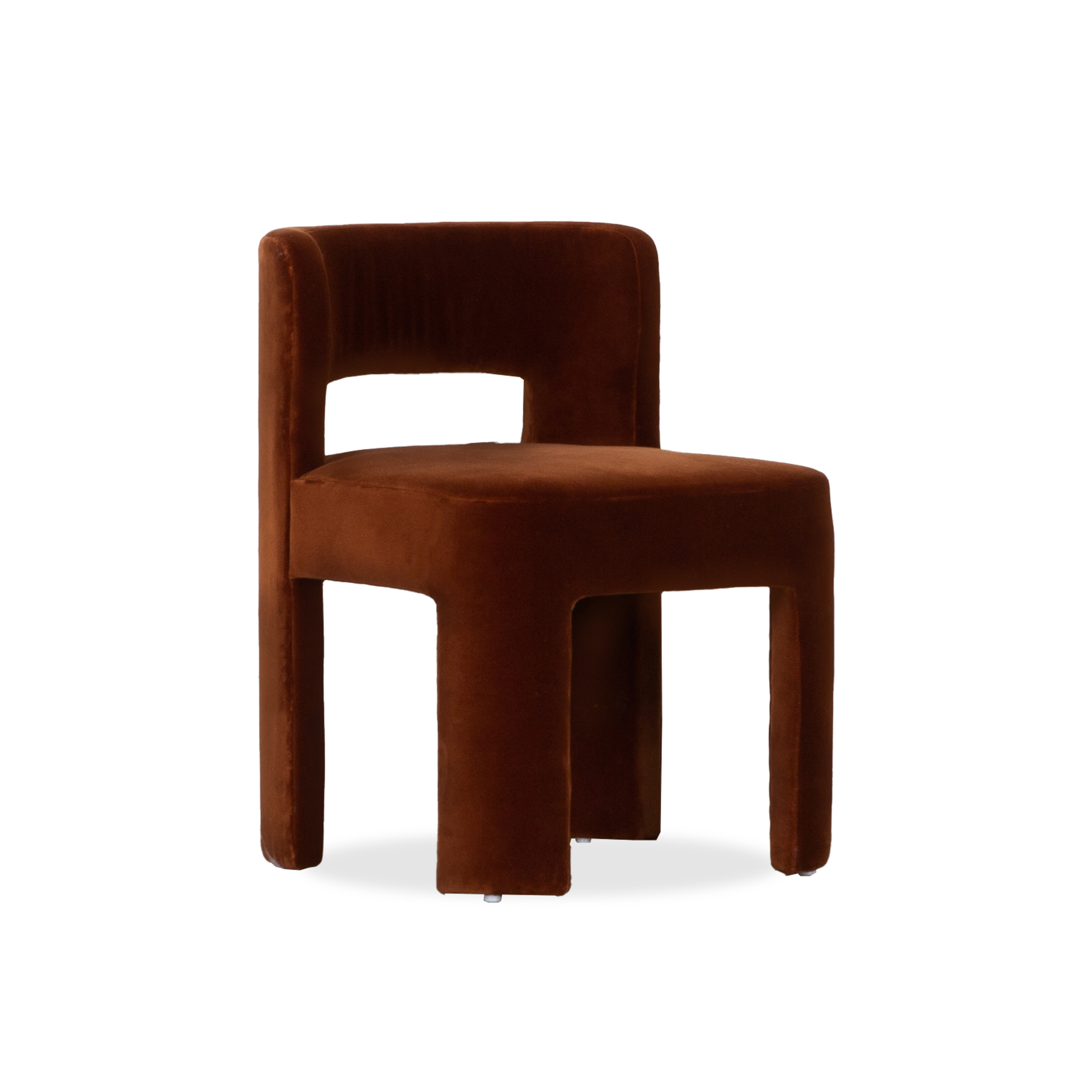 Modern Ponte Dining Chair - Sturdy & Comfortable Upholstered Seat for Kitchen, Dining Room, or Office - Elegant Home Furniture for Everyday Use & Entertaining