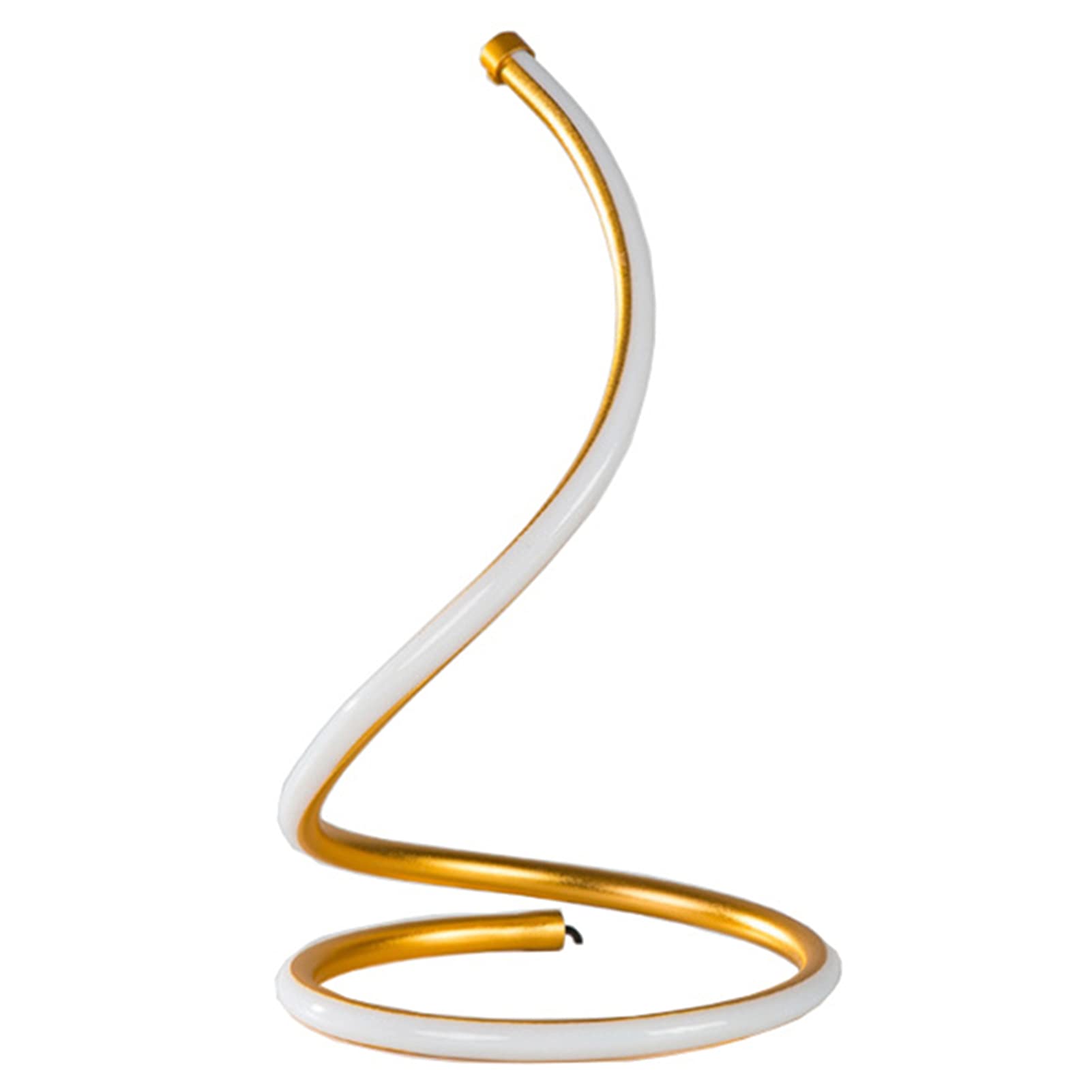 Modern Galapara Desk Lamp with USB & Touch Dimming - Adjustable Serpentine Design Table Lamp for Home Office, Study, and Reading