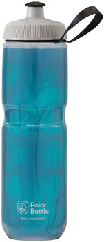 Polar Bottles Sport Insulated Water Bottle 24oz - Leak Proof, BPA Free, Keeps Drinks Cold for 24 Hours - Perfect for Gym, Hiking, Cycling & Outdoor Activities - Aquamarine