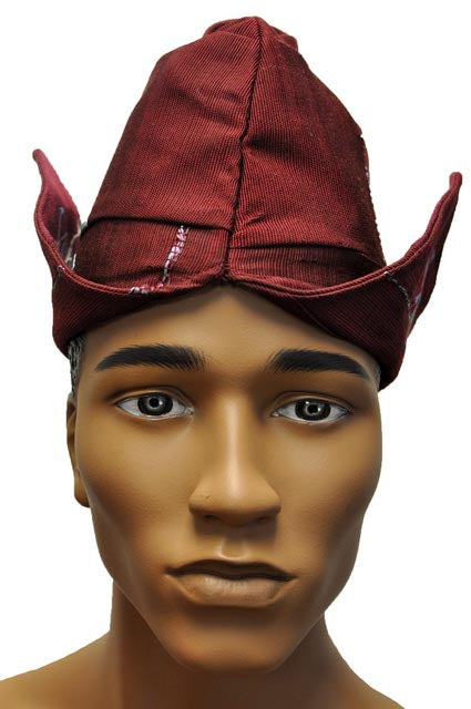 Stylish Abeti Aja Aso Oke Hat Cap Kufi - Traditional Nigerian Headwear for Men & Women - Perfect for Weddings, Cultural Events, and Special Occasions