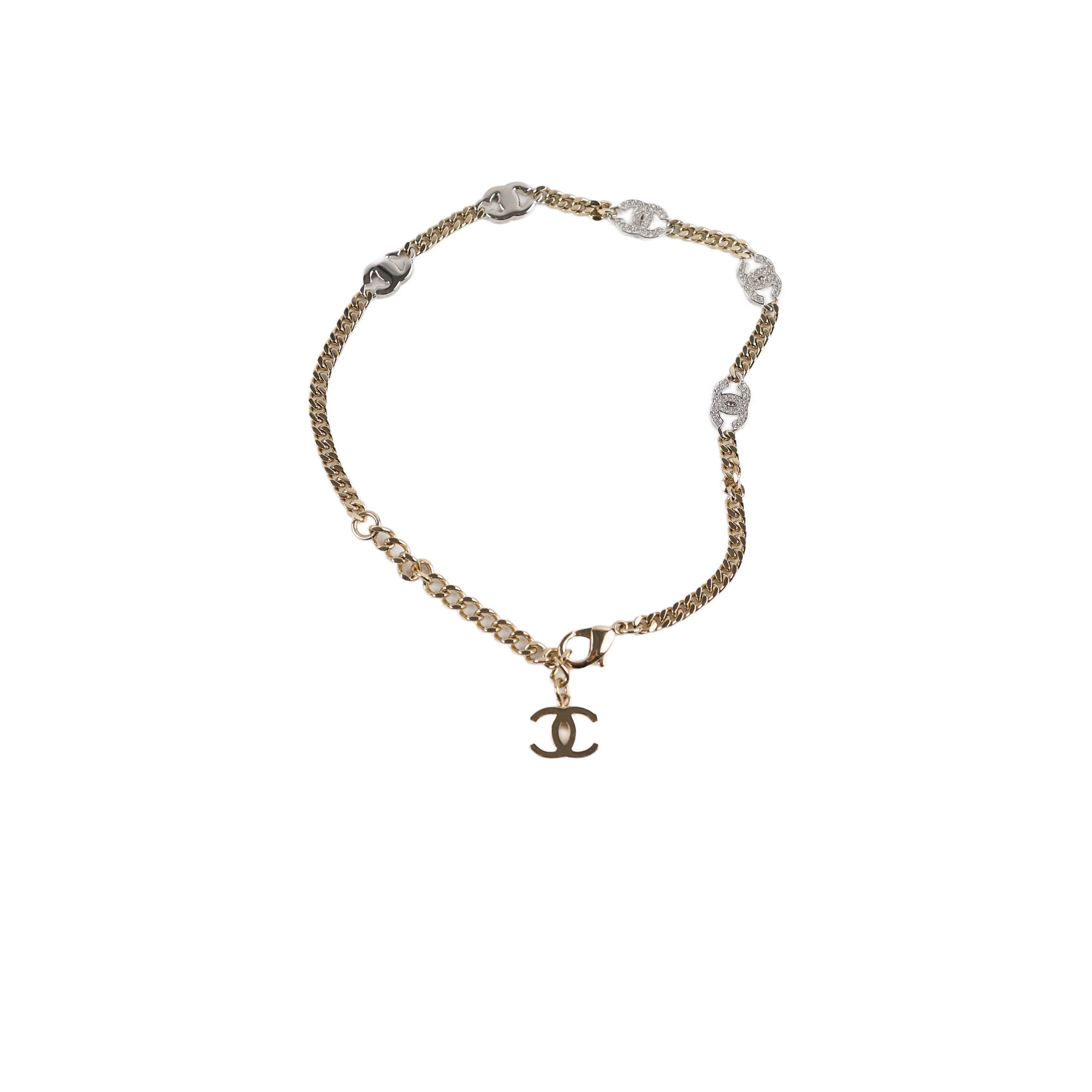 Chanel Classic CC Logo Choker Necklace - Fashion Jewelry for Women | Perfect for Parties, Date Nights & Special Occasions