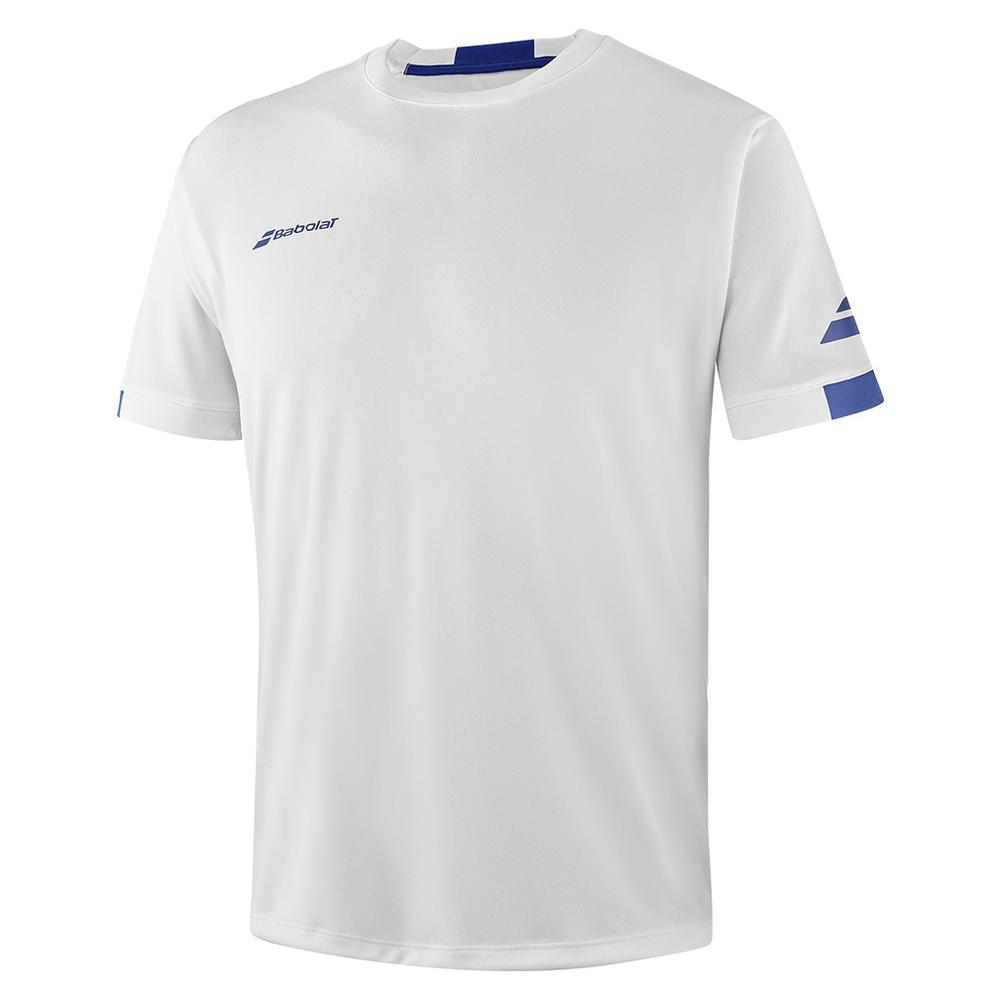 Boys' Play Crew Neck Tennis Top - Breathable & Comfortable Athletic Shirt for Kids - Perfect for Tennis, Soccer & Outdoor Activities