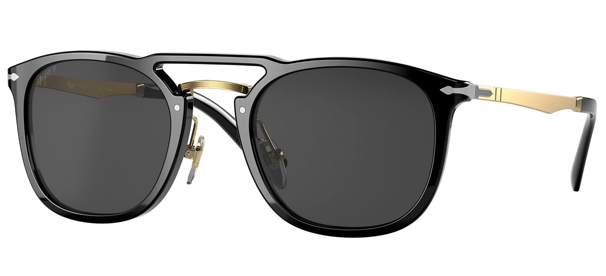 Persol PO3265S Square Sunglasses for Men & Women – Classic UV Protection Shades for Driving, Travel & Outdoor Activities