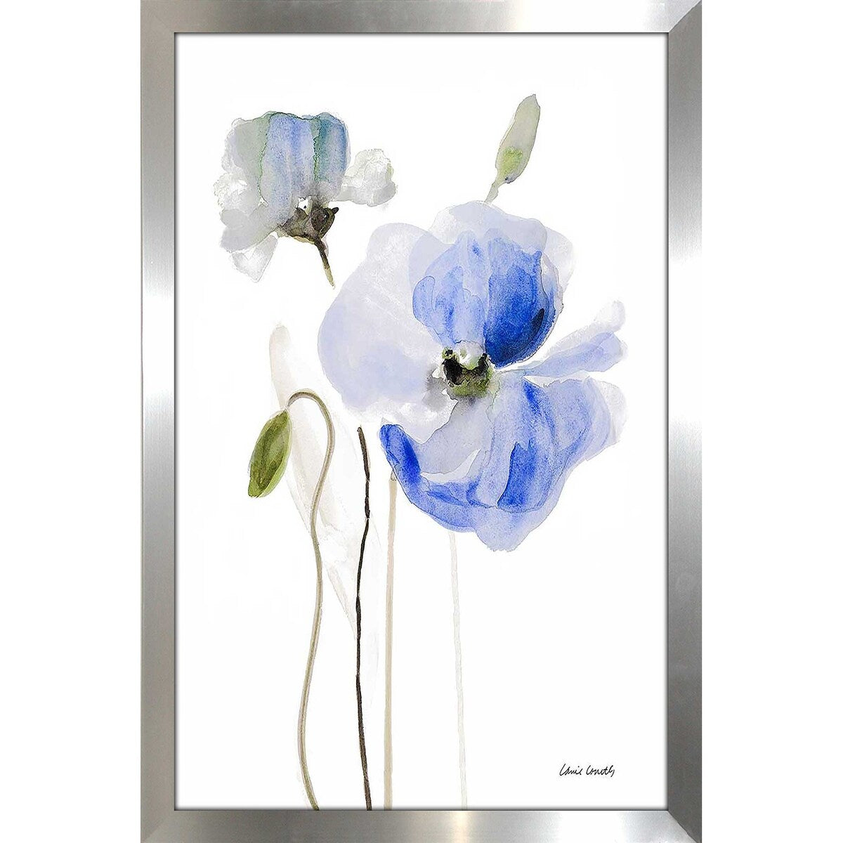 All Poppies I by Lanie Loreth - Premium Acrylic Wall Art Print - Vibrant Floral Home Decor for Living Room, Bedroom & Office