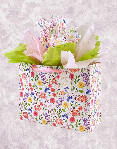 Elegant Flower Toss Gift Bags for Weddings & Baby Showers - Perfect for Bridal Bouquet Toss, Gender Reveals & Special Occasions