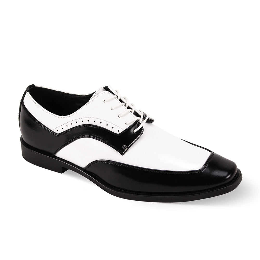Antonio Cerrelli 7034 Black & White Casual Shoes for Men - Medium Size | Comfortable Walking & Everyday Wear for Work, Dating & Outdoor Activities