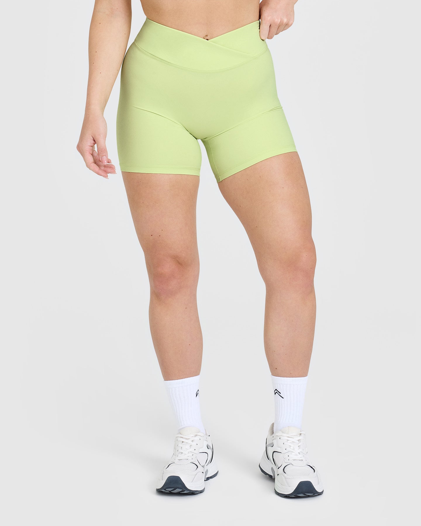 Unified Wrap Shorts 6 | Pump Green - Comfortable Athletic Shorts for Running, Yoga & Gym Workouts - Perfect for Fitness Enthusiasts & Active Lifestyles