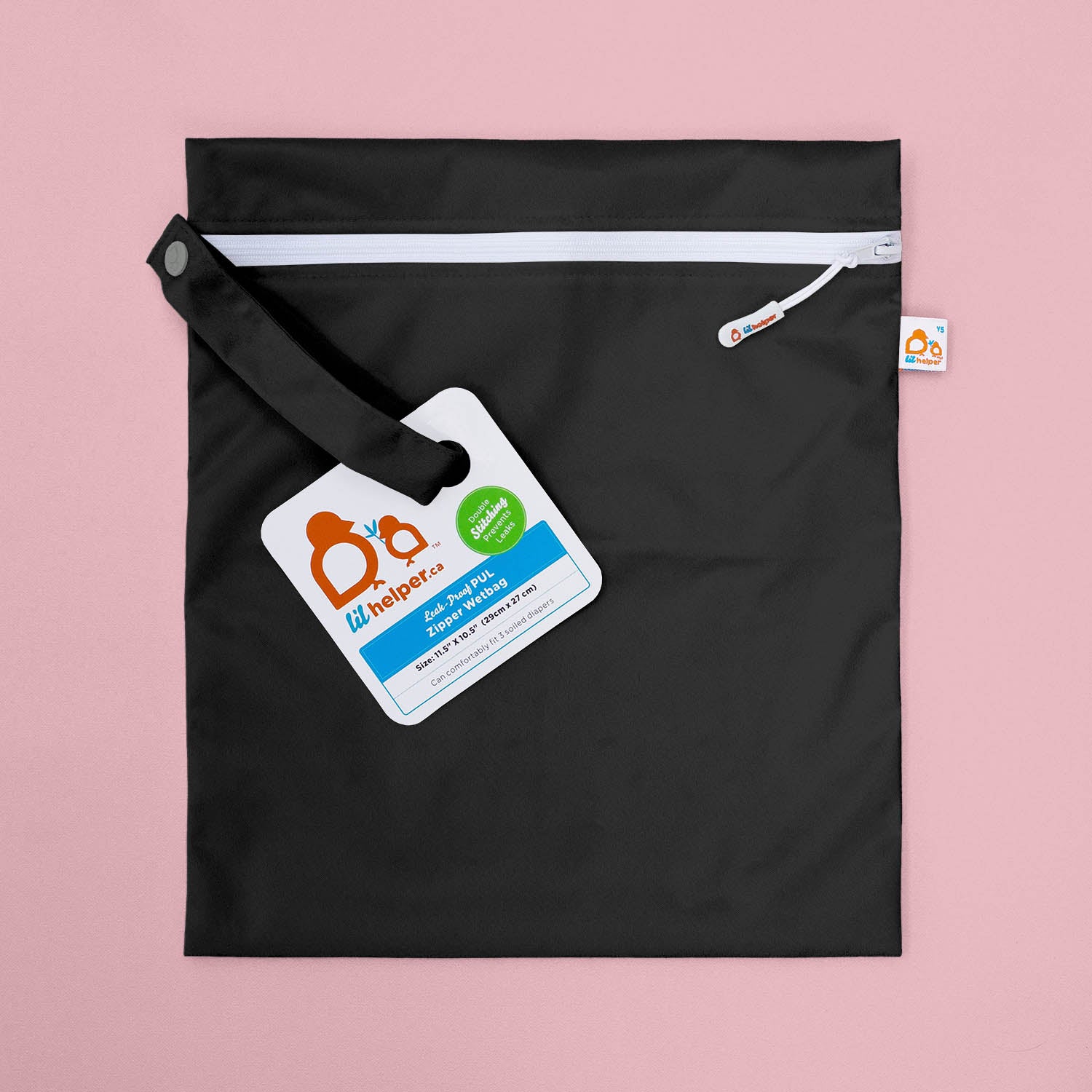 Zippa Waterproof Zipper Wet Bag for Swimsuits, Baby Clothes & Gym Gear - Reusable Travel Pouch for Pool, Beach & Sports Accessories