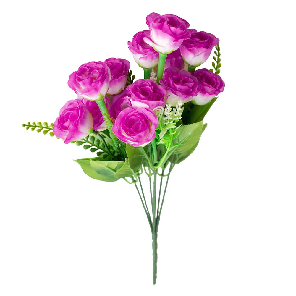 1Pc Artificial Rose Flower - Realistic Fake Rose for Home Decor, Garden, Wedding Arrangement, Party & DIY Crafts (Vase Not Included) | Perfect for Centerpieces, Bouquets, Table Decorations and Event Styling