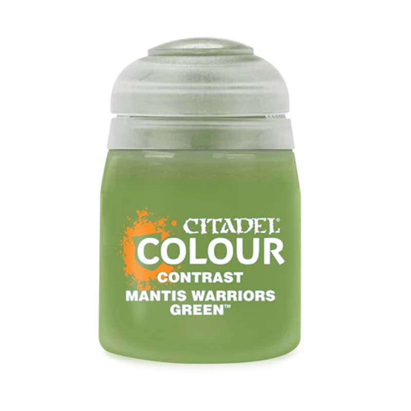 Citadel Contrast Mantis Warriors Green - Fast-Drying Acrylic Paint for Miniatures & Warhammer Models - Perfect for Tabletop Gaming & Hobby Painting