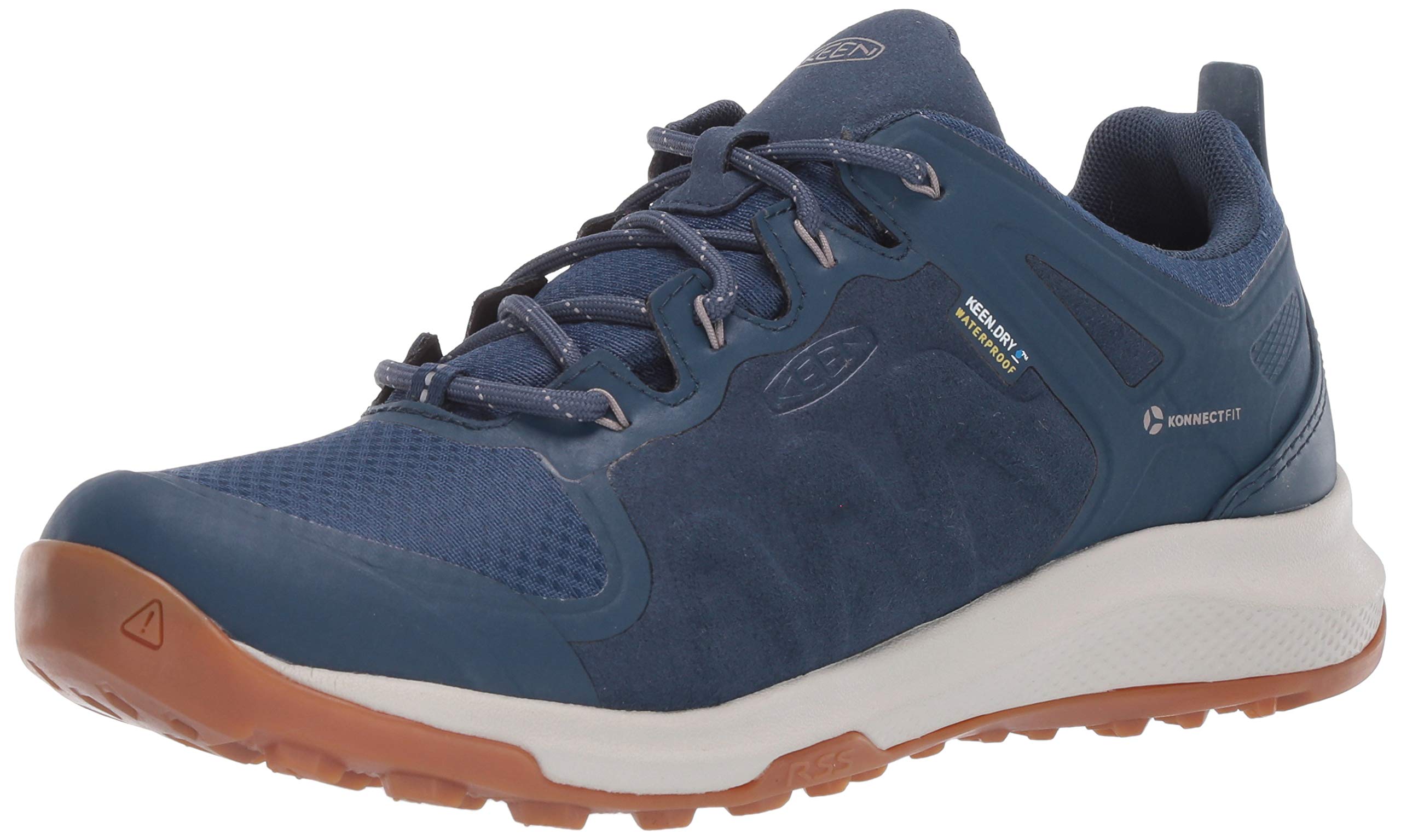 KEEN Women's Explore Waterproof Hiking Shoes - Lightweight & Comfortable Outdoor Trekking Footwear for Trail Walking, Camping & Adventure Travel