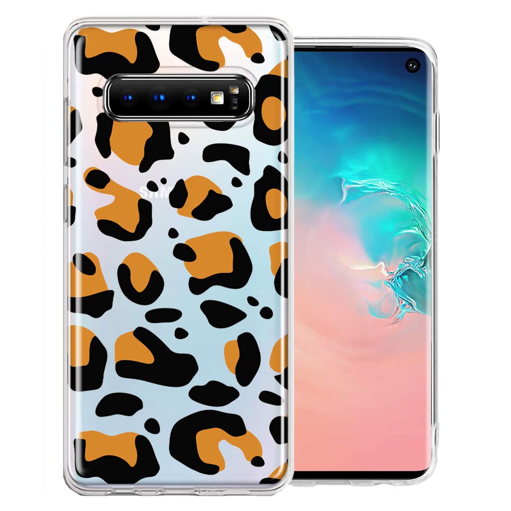Samsung Galaxy S10 Classic Animal Print Phone Case - Wild Leopard & Jaguar Design - Durable Protective Cover for Everyday Use & Outdoor Adventures
