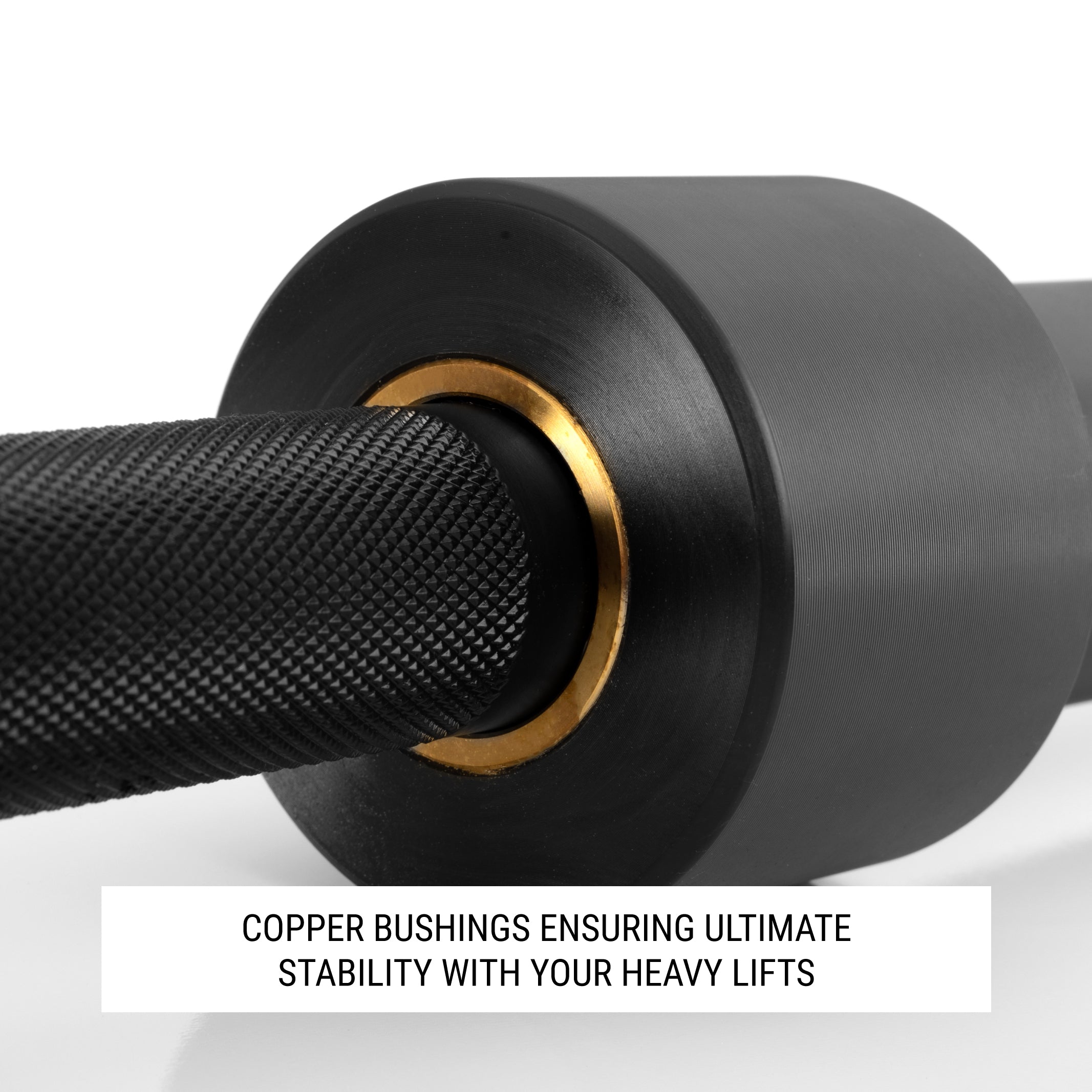 Big Easy® Squat Bar - 210,000 PSI Strength, 25kg Weight with 32mm Grip - Perfect for Powerlifting, CrossFit & Home Gym Workouts