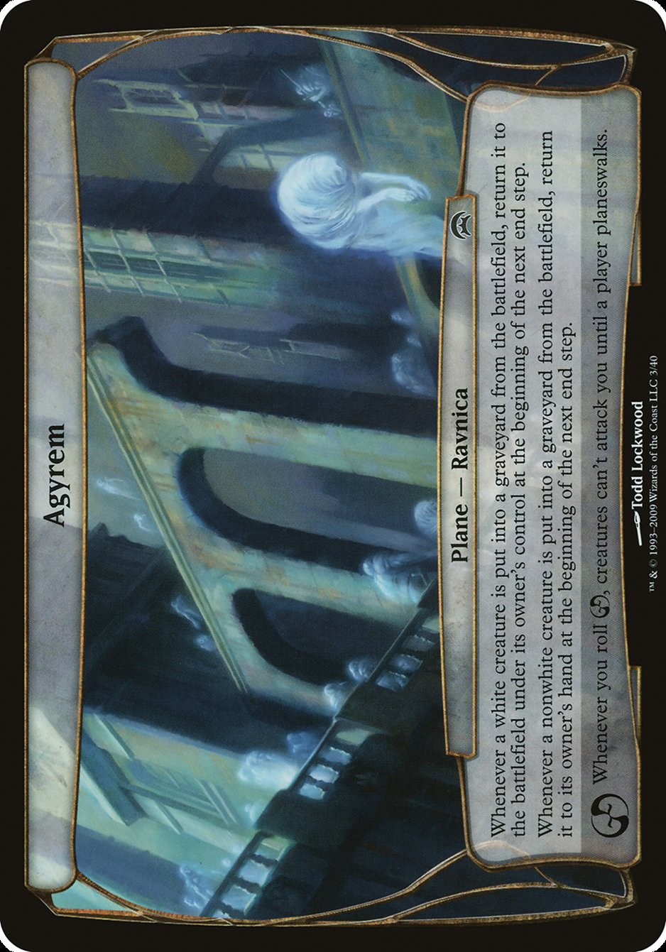 Agyrem (Planes) - Planechase Planes - Collectible Trading Card Game Expansion for Magic: The Gathering - Perfect for MTG Tournaments and Strategy Game Nights
