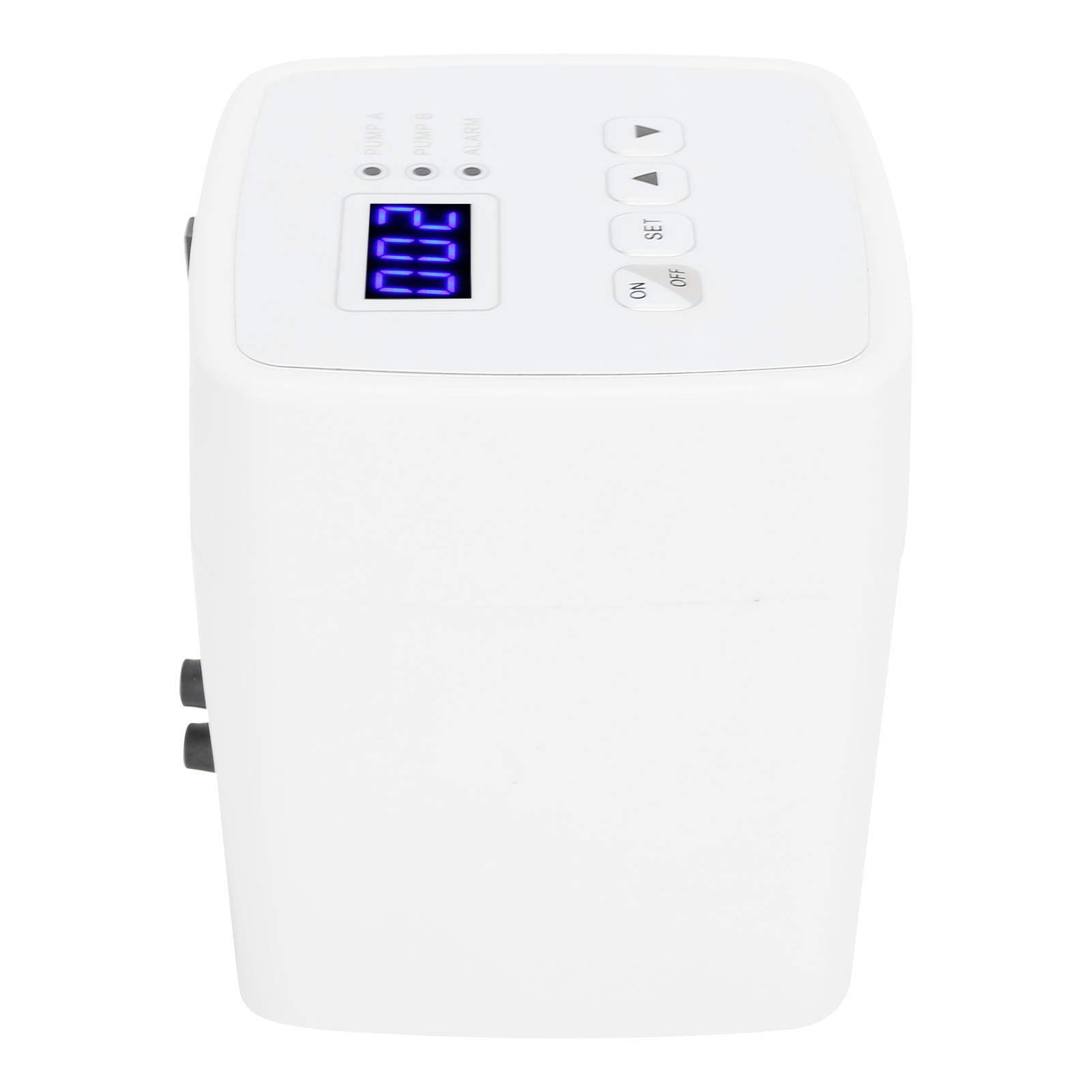 Jeanoko Automatic Irrigation Timer with USB Plug & Battery Power - 2.5m Lift Watering System, Built-in Suction Pump (100-240V) for Flower Beds & Gardens - Double Pump Watering 20 Pots Set - Perfect for Indoor Plants, Greenhouses & Vacation Home Care
