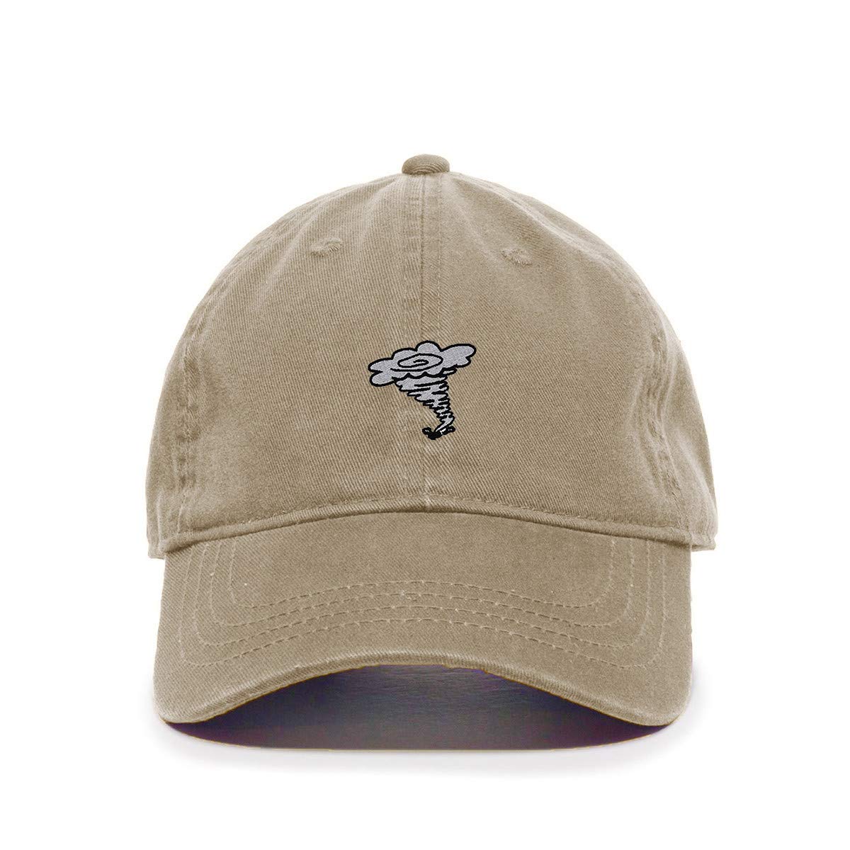 Tornado Embroidered Cotton Baseball Cap - Adjustable Dad Hat for Men & Women - Perfect for Outdoor Sports, Casual Wear & Sun Protection