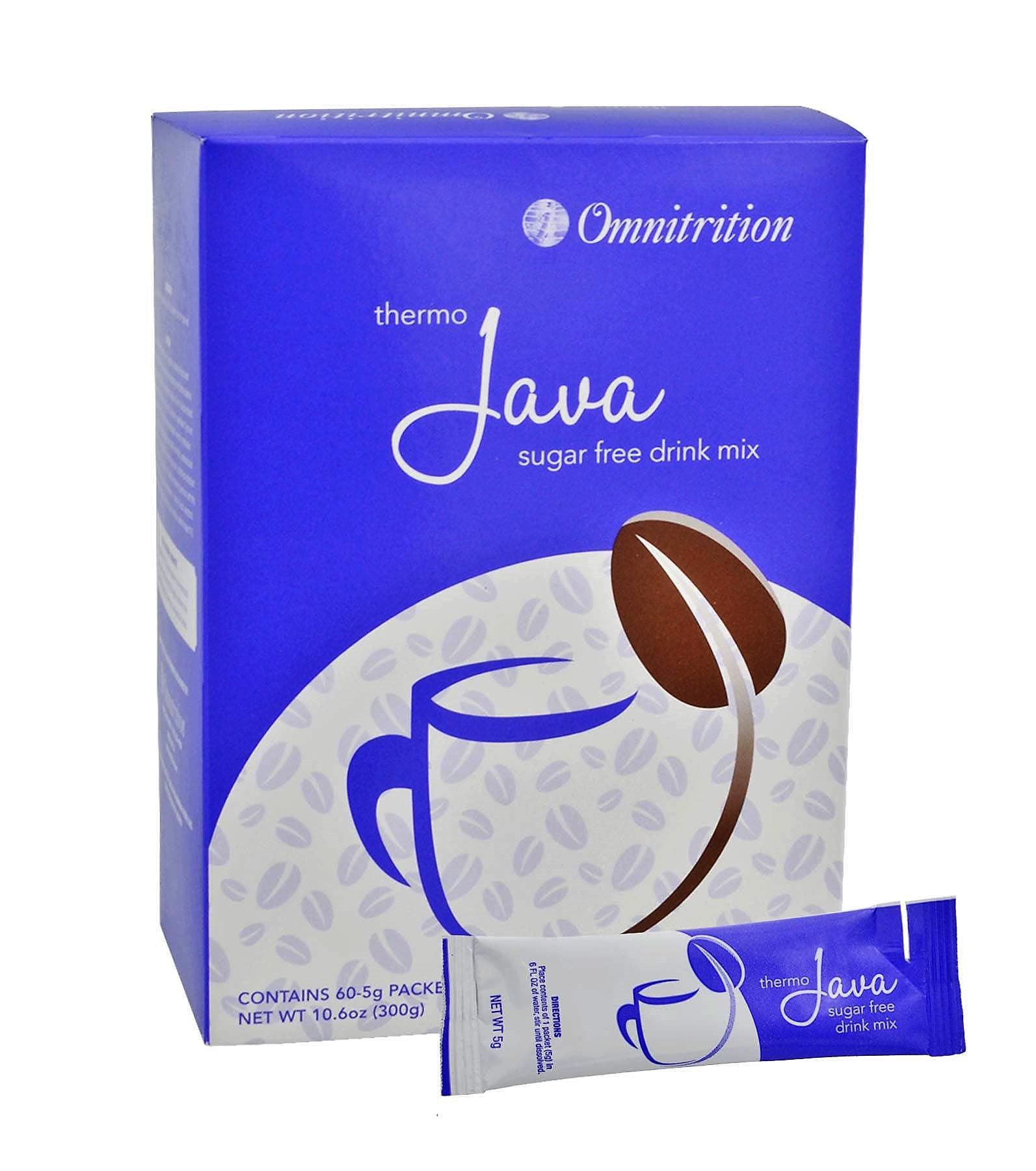 Thermo Java Sugar-Free Appetite Suppressant Coffee Packets - Weight Loss Energy Boost for Workouts & Busy Mornings