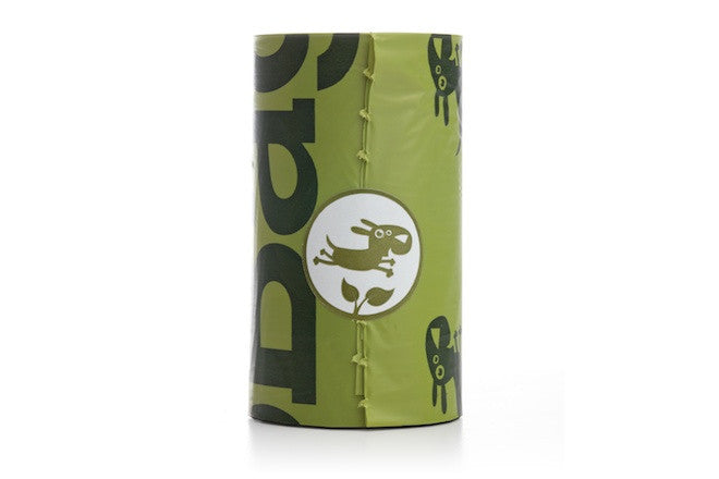 Eco-Friendly Dog Poop Bags Refill Roll - 15 Count Biodegradable Waste Bags for Dogs | Perfect for Park Walks, Backyard Cleanup & On-the-Go Pet Waste Disposal