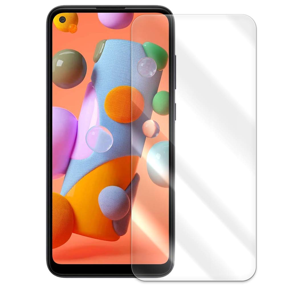 Premium 9H Hardness Tempered Glass Screen Protector for Samsung Galaxy A11 (SM-A115U) - Shatterproof, HD Clear, Anti-Scratch - Compatible with Verizon/AT&T/T-Mobile - Perfect for Daily Protection & Gaming