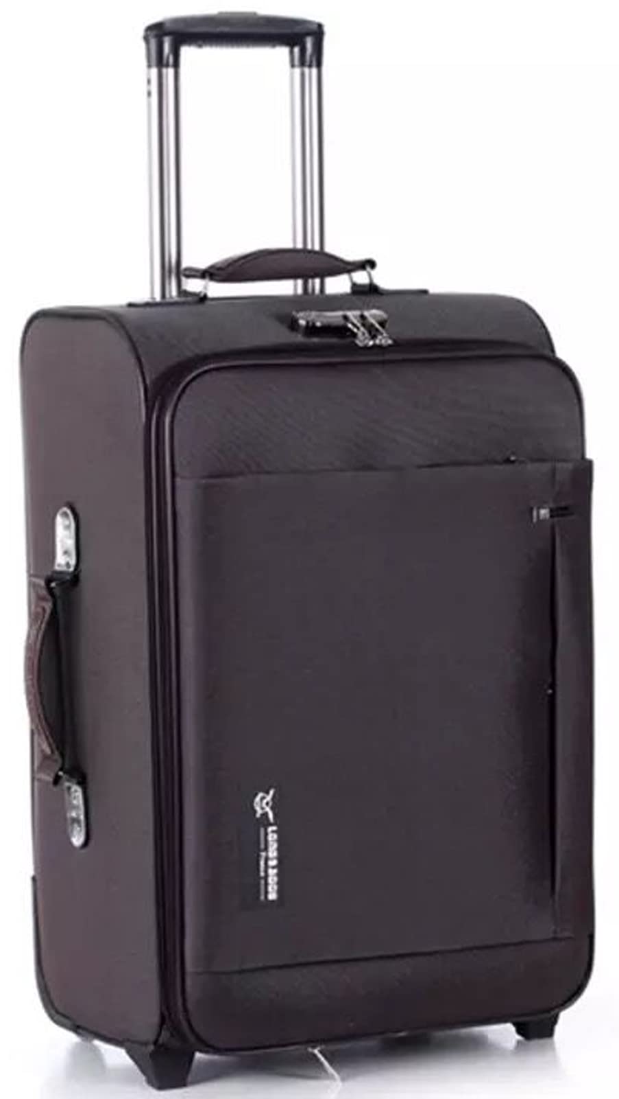 Premium Oxford Rolling Suitcase for Men & Women - Durable Travel Luggage with Wheels, Black & Brown Options - Perfect for Business Trips, Vacations & Student Travel