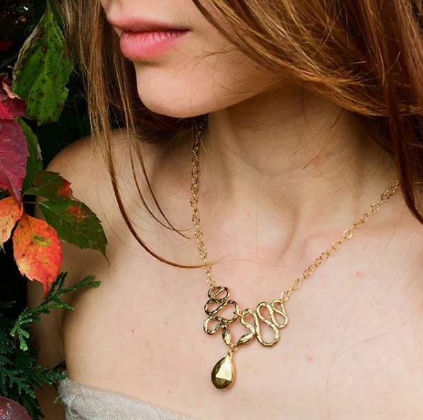 Double Snake Necklace for Women - Sterling Silver Serpent Jewelry - Gothic Boho Fashion Accessory for Layering, Gift Giving & Everyday Wear