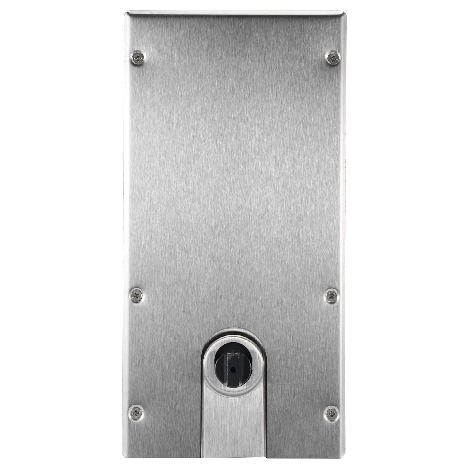 FAMKIT Floor Spring Hinge - Heavy Duty Door Closer for Glass Doors, Adjustable Tension, Smooth Operation - Perfect for Commercial Entrances, Office Buildings, and Glass Partition Systems