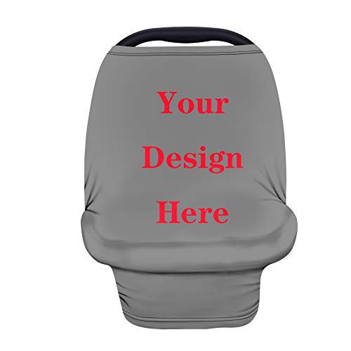 Advocator Custom Nursing Cover - Soft, Breathable & Multi-Functional Baby Car Seat Canopy, Stroller Cover & Shopping Cart Protector - Perfect for Breastfeeding, Outings & Travel Gifts