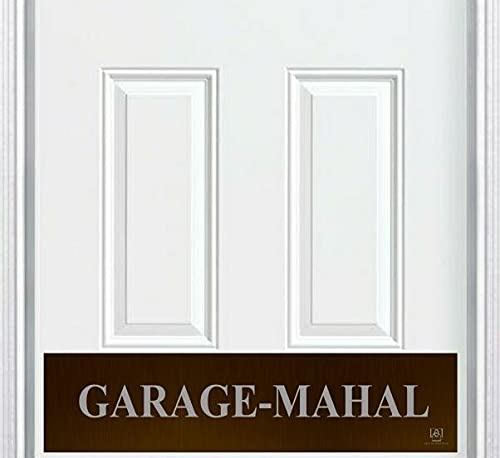 Garage-Mahal Engraved Door Kick Plate - Oil Rubbed Bronze, 6